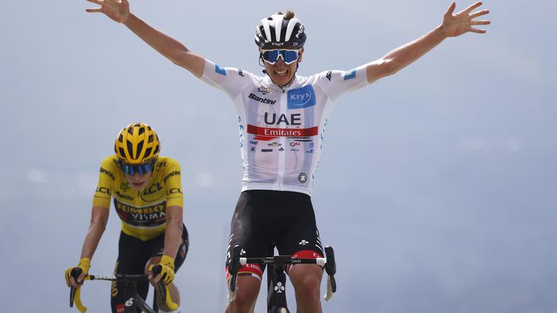 Tadej Pogačar Jonas Vingegaard