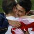 David Villa Andres Iniesta zmaga veselje proslavljanje slavje