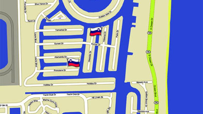 Nino Lah, ki je živel na ulici Pinciana Dr., je živel le dobrih sto metrov od la