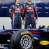 Mark Webber in Sebastian Vettel