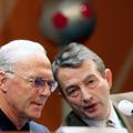 Franz Beckenbauer in Wolfgang Niersbach, predsednik DFB