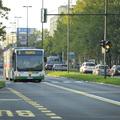 slovenija 24.09.13, avtobus, vozni pas rezerviran za avtobuse in taksije, vozni 