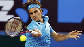 Federer je v finale napredoval po vsega 87 minutah. (Foto: Reuters)