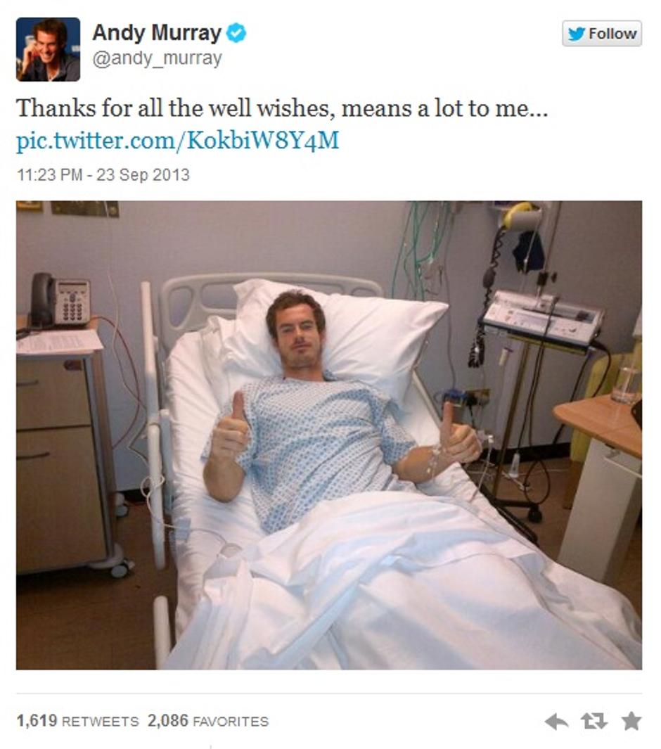 andy murray | Avtor: Reševalni pas/Twitter