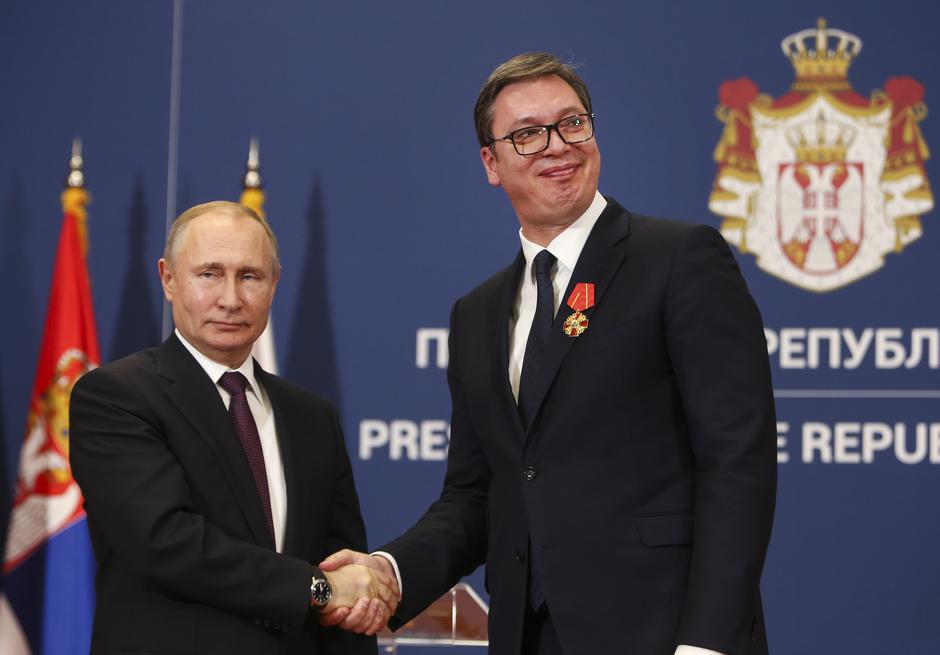 Putin in Vučić | Avtor: Epa