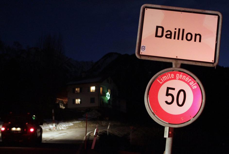 Švicarska vas Daillon