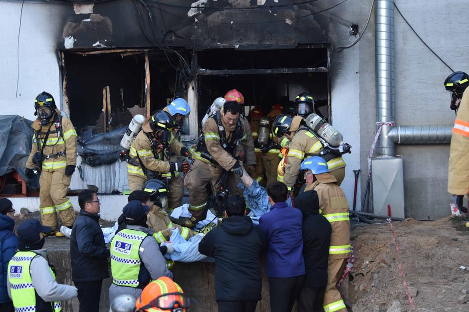 požar bolnišnica Južna Koreja | Avtor: Epa