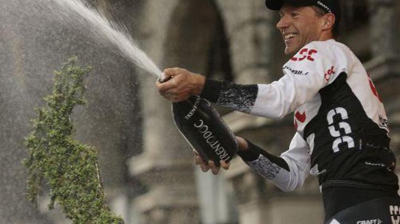 Nemec Jens Voight je velik junak 18. etape Dirke po Italiji.