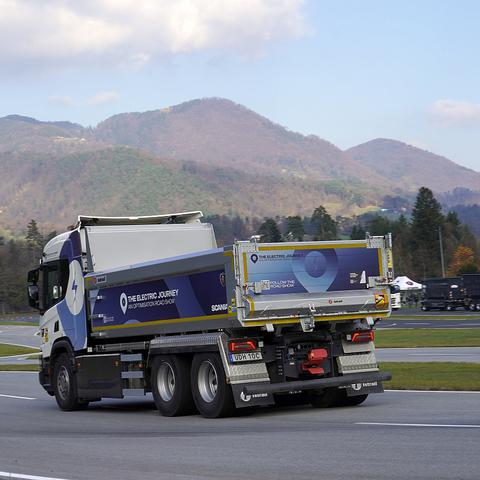 Scania električni ib dizelski tovornjaki