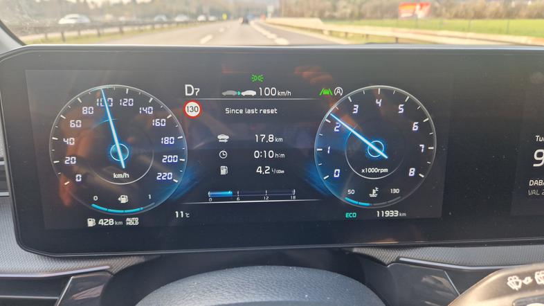 Hitrost na avtocesti