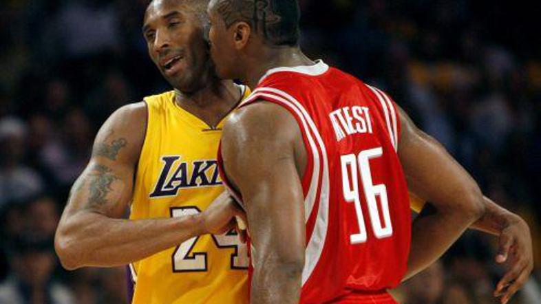 Ron Artest, ki je moral predčasno zapustiti parket, je imel veliko za povedati t