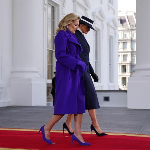 jill biden, melania trump