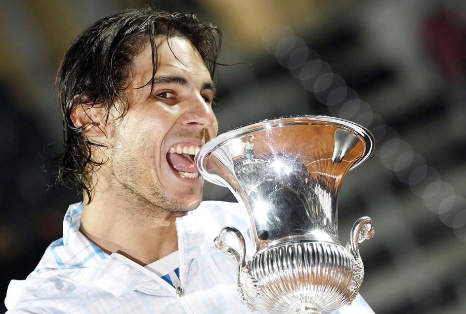 masters finale Rim 2010 Rafael Nadal pokal