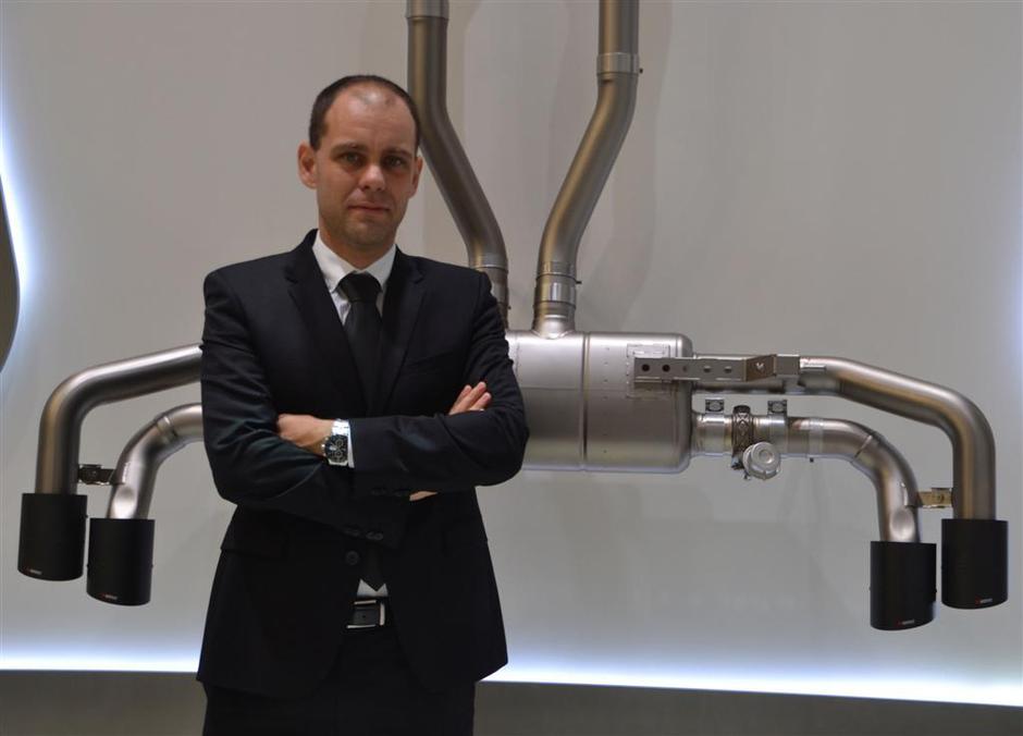 Uroš Rosa, izvršni direktor podjetja Akrapovič | Avtor: Gregor Prebil