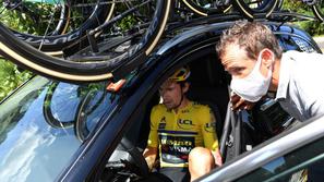 Richard Plugge in Primož Roglič