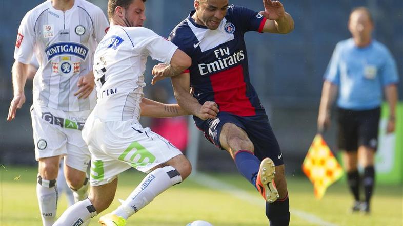 Berić Alex Djuricin Sturm Graz Gradec PSG Paris Saint-Germain prijateljska tekma
