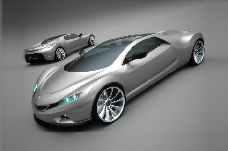 Eduard Gray je dobil idejo za nov model, ki je mešanica saaba in spykerja. (Foto