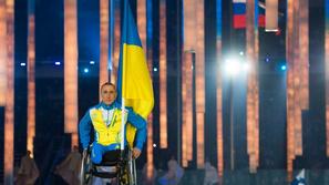 Ukrajina Mihajlo Tkačenkoparaolimpijske igre Soči 2014 otvoritev