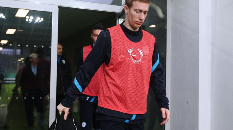 robert berić slovenska nogometna reprezentanca trening stožice