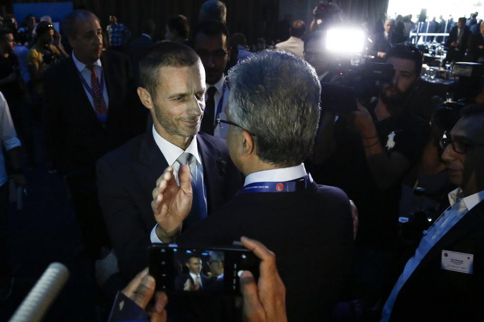 aleksander čeferin uefa glasovanje