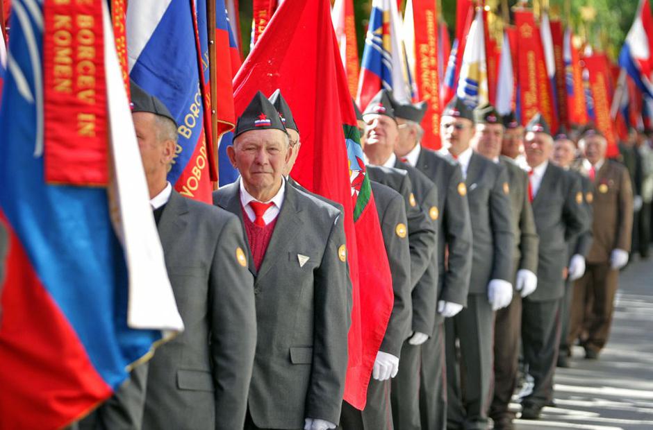 dan upora proti okupatorju borci | Avtor: Boštjan Tacol