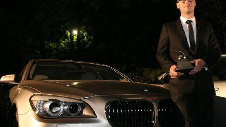 Miha Ažman, generalni direktor BMW Group Slovenija, je po zaslugi novega BMW ser