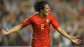 Bruno Alves je bil edini strelec na tekmi Portugalska : BiH. Foto: AFP