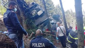 Nesreča žičnice v Italiji
