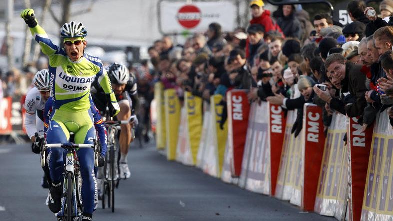 To je bila druga etapna zmaga Slovaka Petra Sagana na kolesarski dirki Pariz-Nic