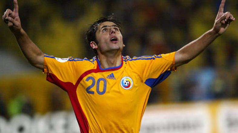 Nicolae Dica je dosegel prvi zadetek za reprezentanco Romunije.