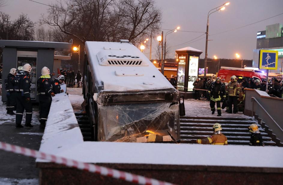 Nesreča avtobusa v Moskvi