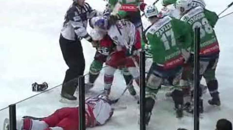 Po grobem prekršku Hebarja so imeli sodniki kar nekaj dela, da so pomirili razgr