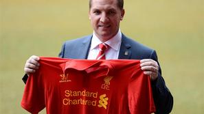 Rodgers Liverpool novi trener dres Anfield predstavitev