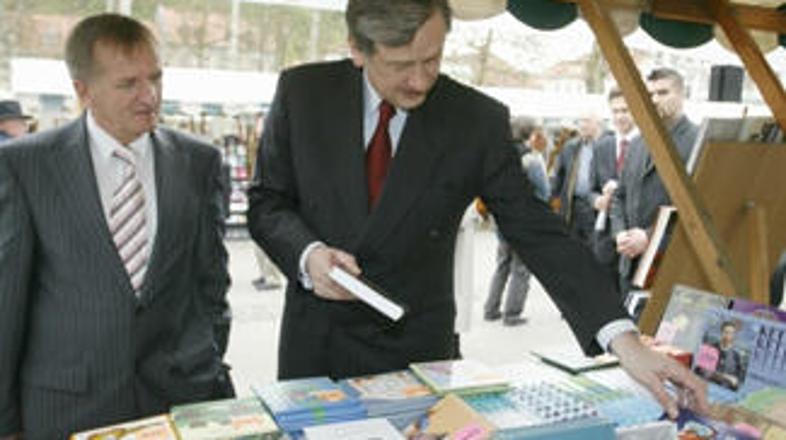 13. slovenske dneve knjig je s svojo prisotnostjo počastil tudi predsednik držav