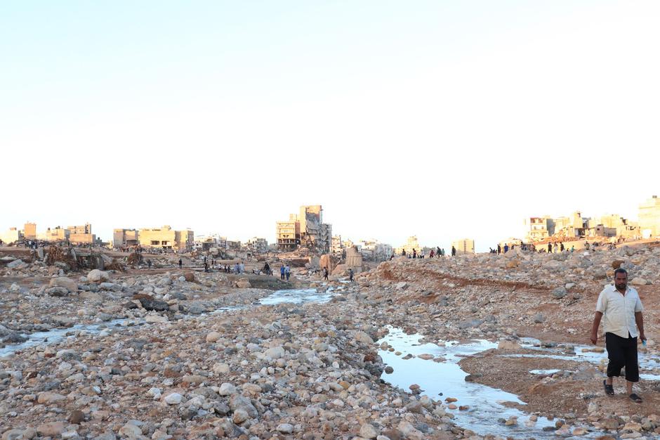 Libija Derna poplave satelit | Avtor: Profimedia