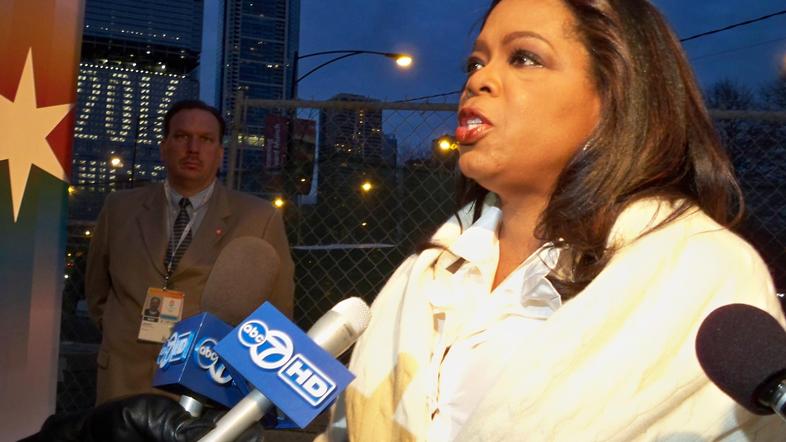 Oprah ne bo sodelovala pri snemanju filma. (Foto: Reuters)