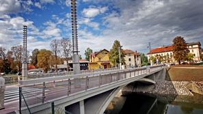 slovenija 20.09.2011 prenovljen Mrtvaski most, Ob Ljubljanici, Ljubljana, foto: 
