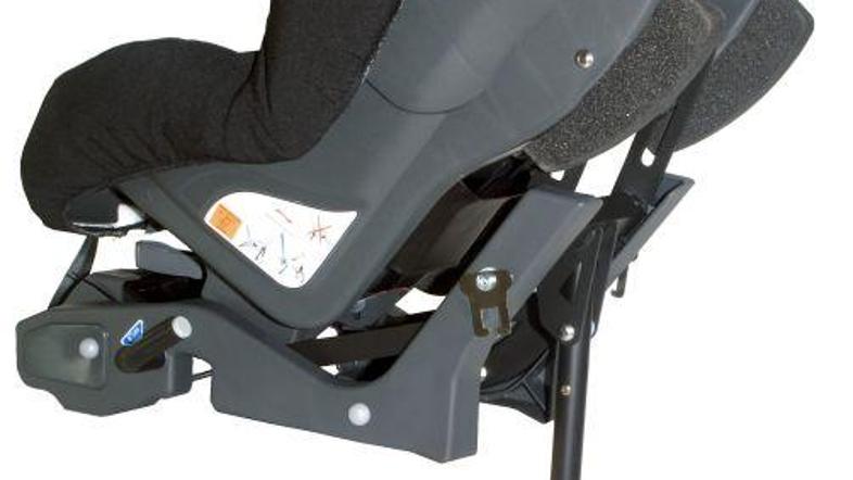 Od običajnih otroških sedežev se sedeži isofix razlikujejo po posebnem zaklopnem