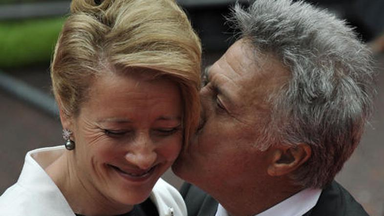 Emma in Dustin sta se med snemanjem Last Chance Harvey odlično ujela.