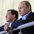 dimitrij medvedjev vladimir putin olimpijske igre hokej soči