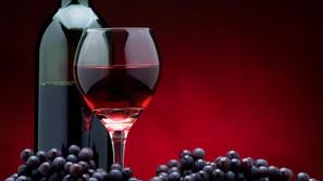 vino, rdeče vino, grozdje