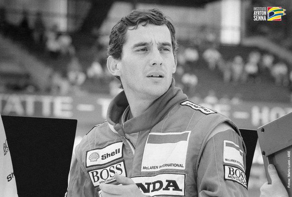 Ayrton Senna fundacija formula 1 dirkač McLaren Honda Boss Shell | Avtor: Facebook