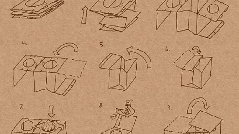 V devetih korakih do stranišča in/ali stola.