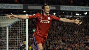 Andy Carroll gol zadetek veselje proslavljanje slavje proslava