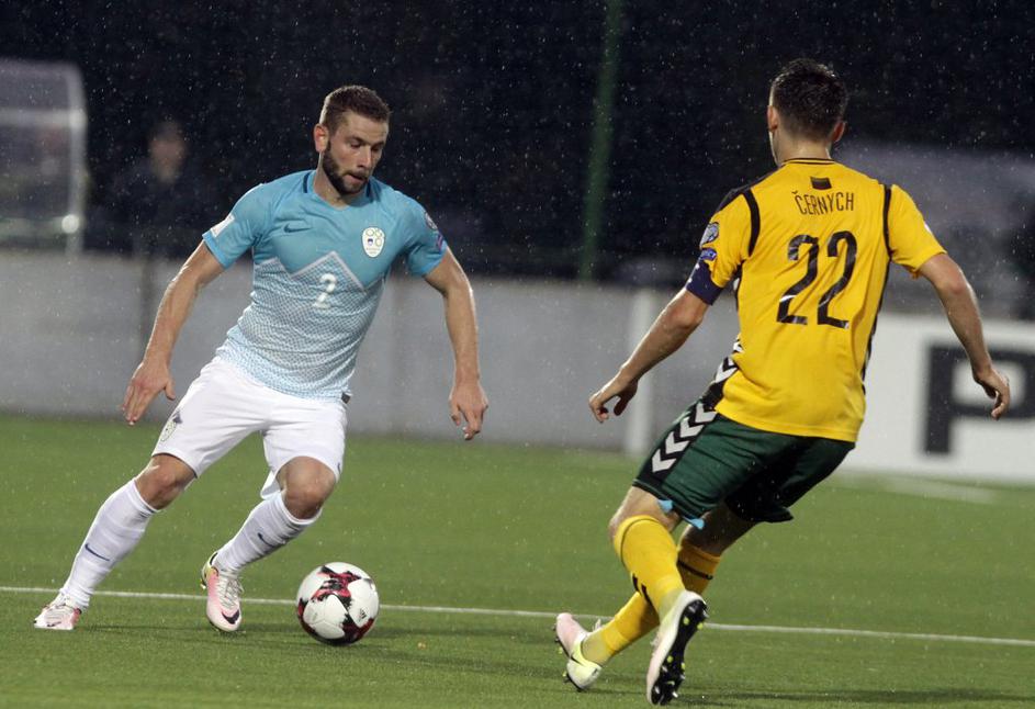 Nejc Skubic Litva Slovenija kvalifikacije za SP 2018