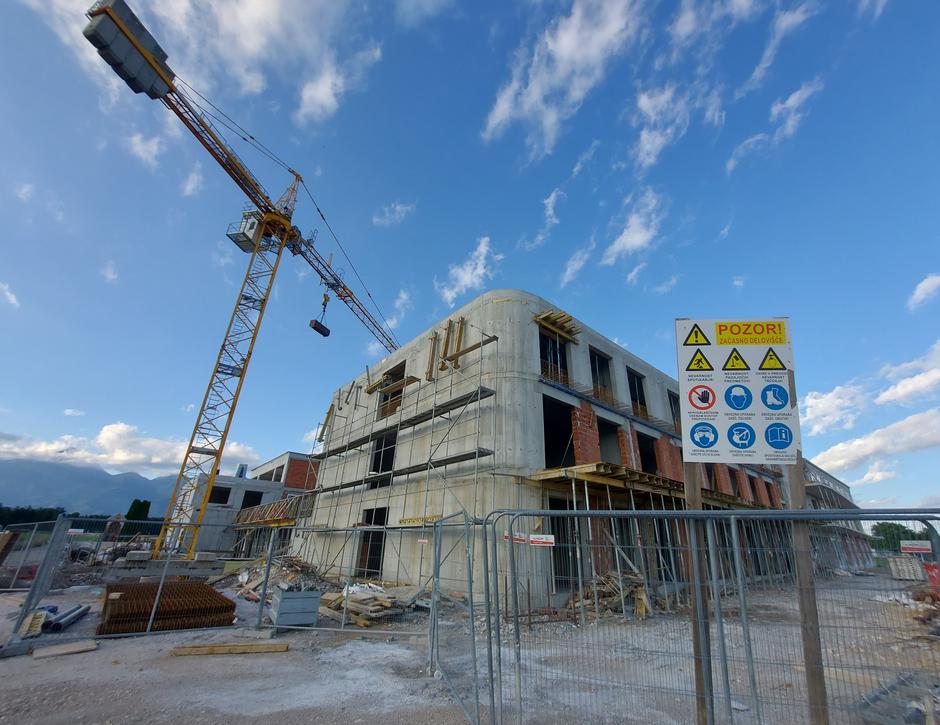 Šenčur, gradnja, dom za starejše | Avtor: M. Ha.