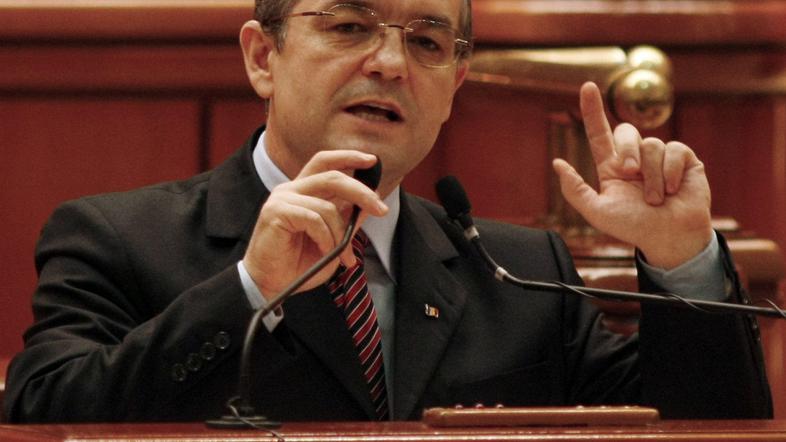 Odstavljeni premier Emile Boc.