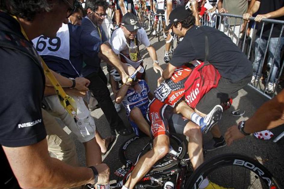 Petelina so kmalu spravili narazen. (Foto: Roberto Bettini)