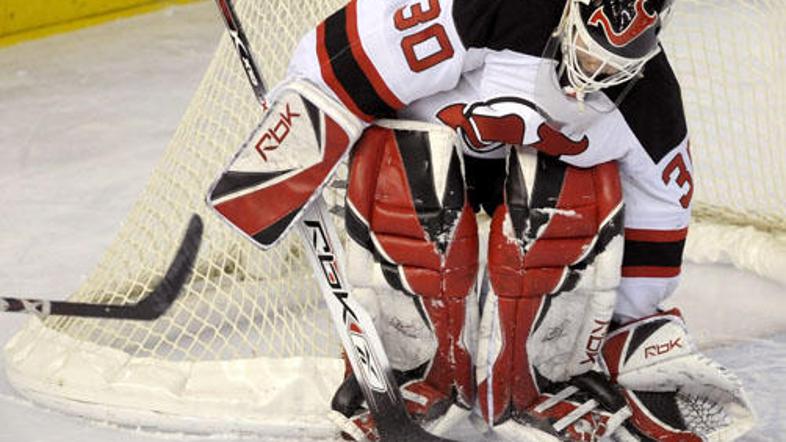 Martin Brodeur je še enkrat dokazal, zakaj bo nekoč član NHL Hiše slavnih.