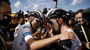 Adam Yates in Tadej Pogačar